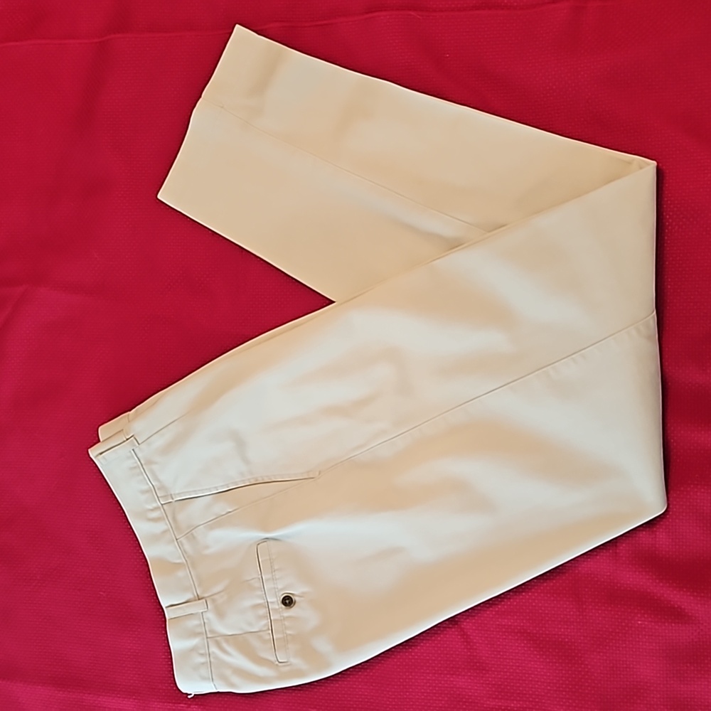 L.L. Bean Women's Cream Trousers